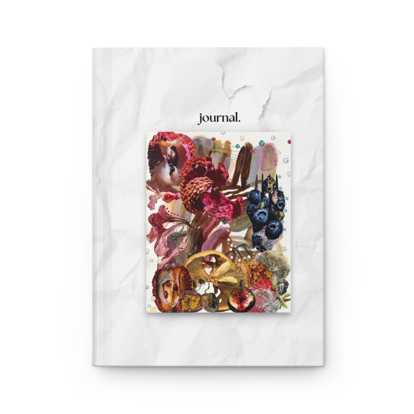 dry fruit. hardcover journal