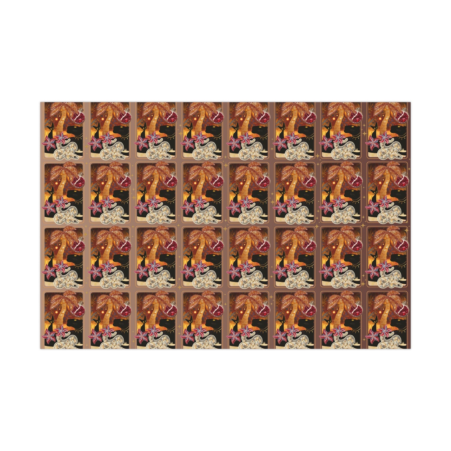 jungle sunset. giftwrap