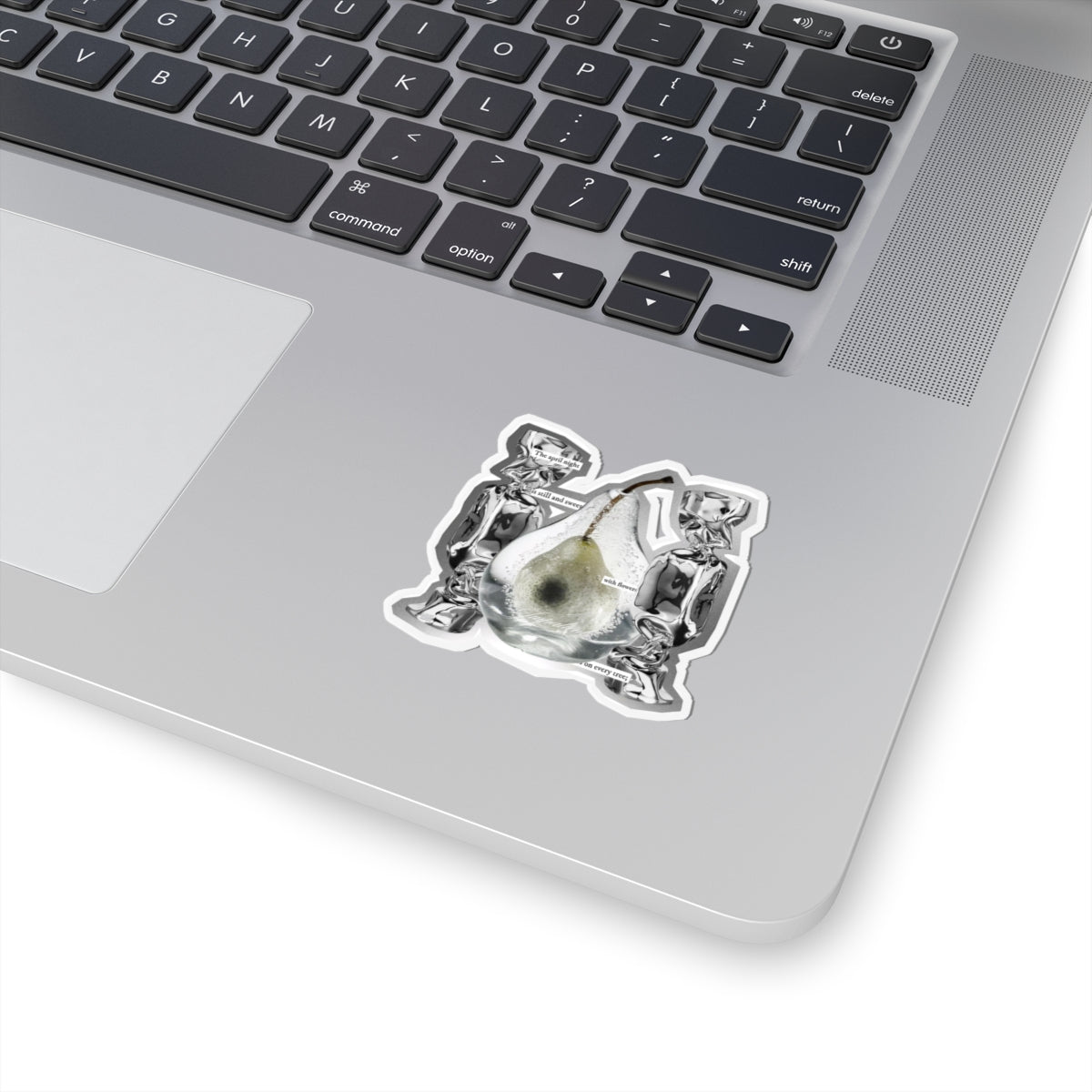 pear candy. individual sticker