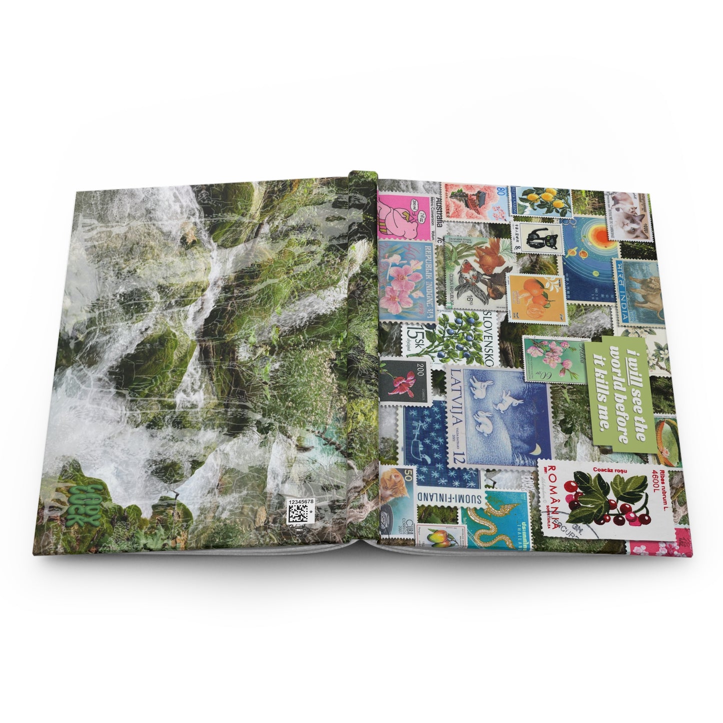 travel bug. hardcover journal