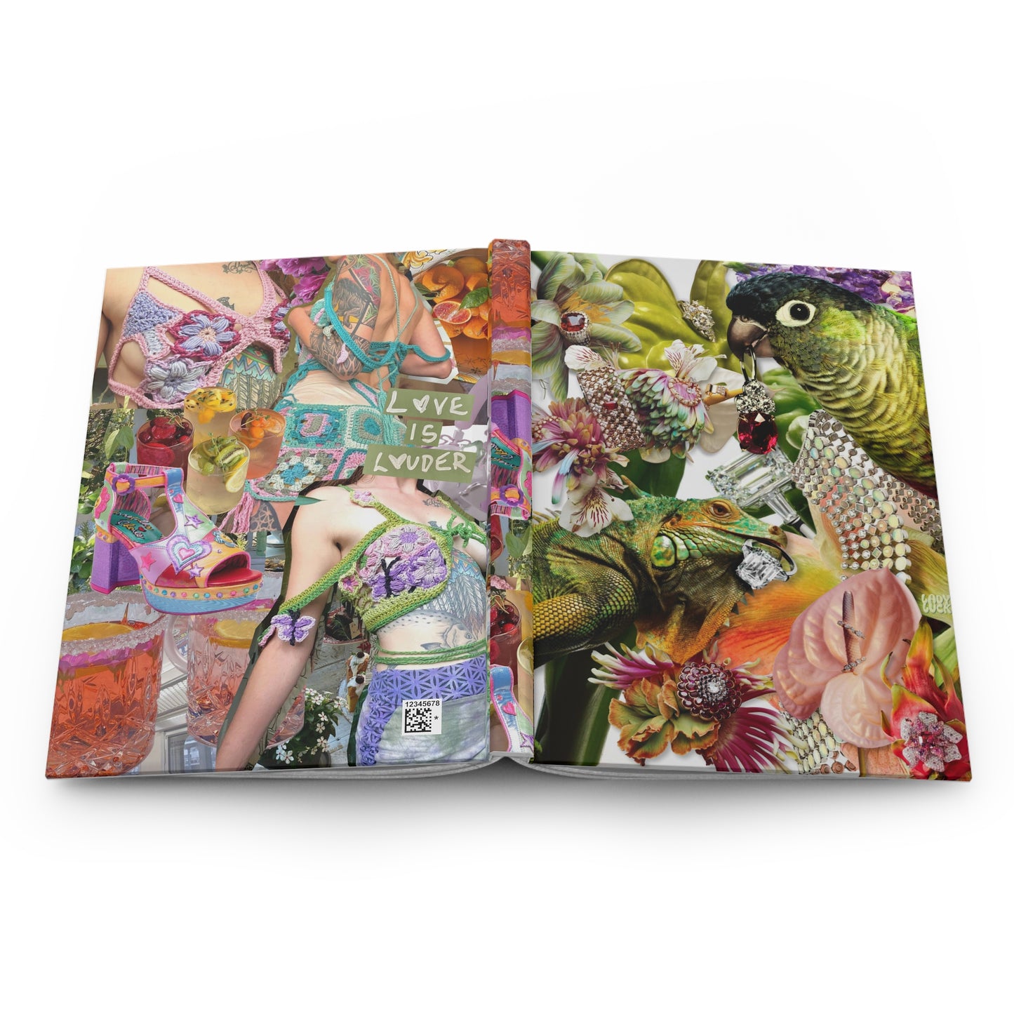 magpie greenhouse. hardcover journal