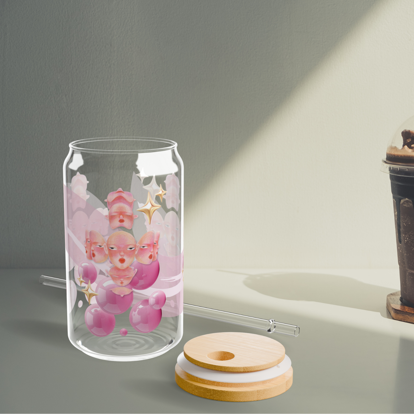 bubbly. glass sippy