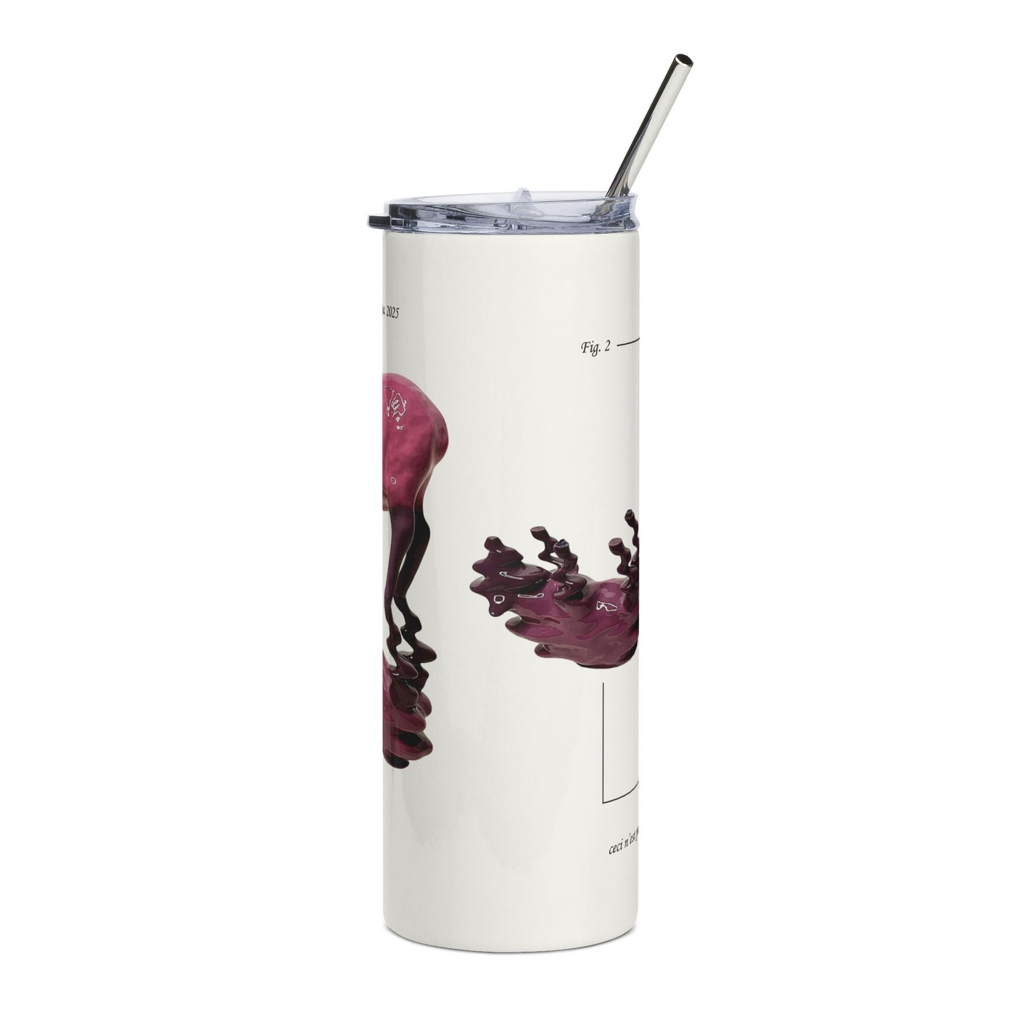 narcissus. stainless steel tumbler