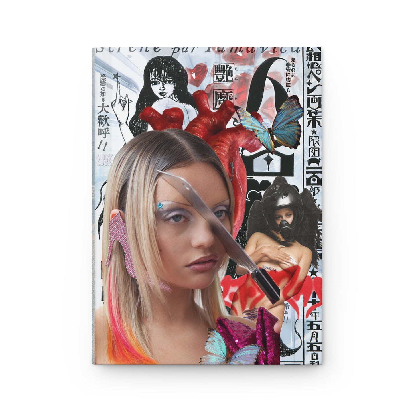 headache. hardcover journal