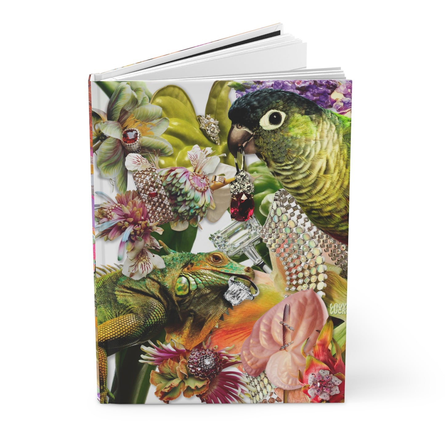 magpie greenhouse. hardcover journal