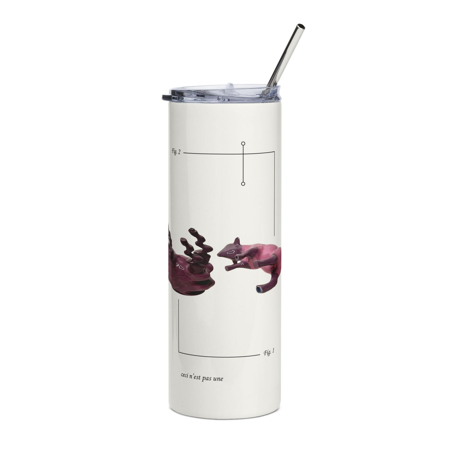 narcissus. stainless steel tumbler