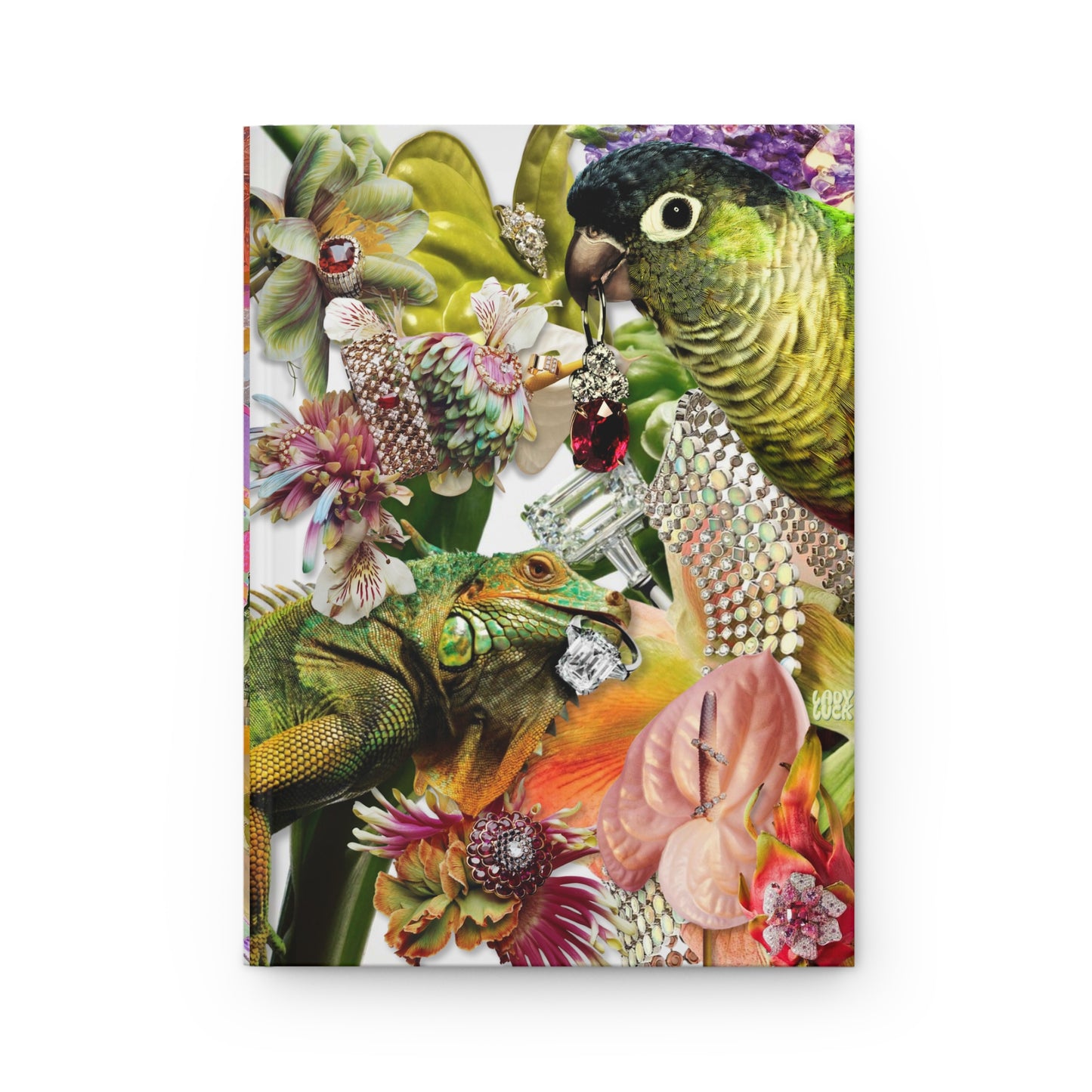 magpie greenhouse. hardcover journal