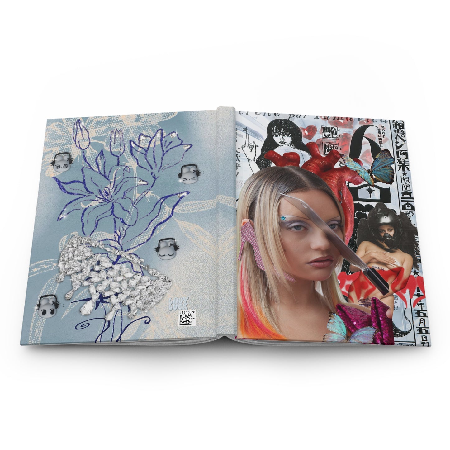 headache. hardcover journal