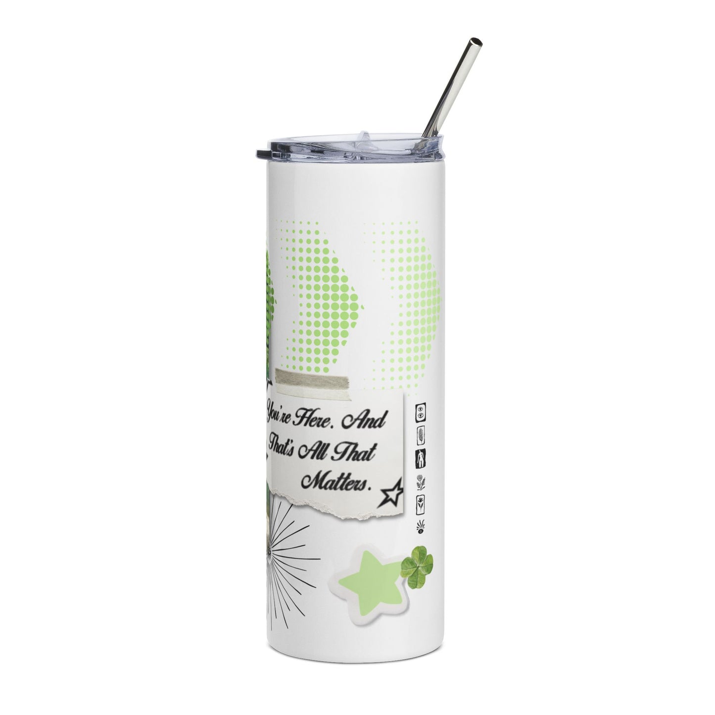 central park. stainless steel tumbler