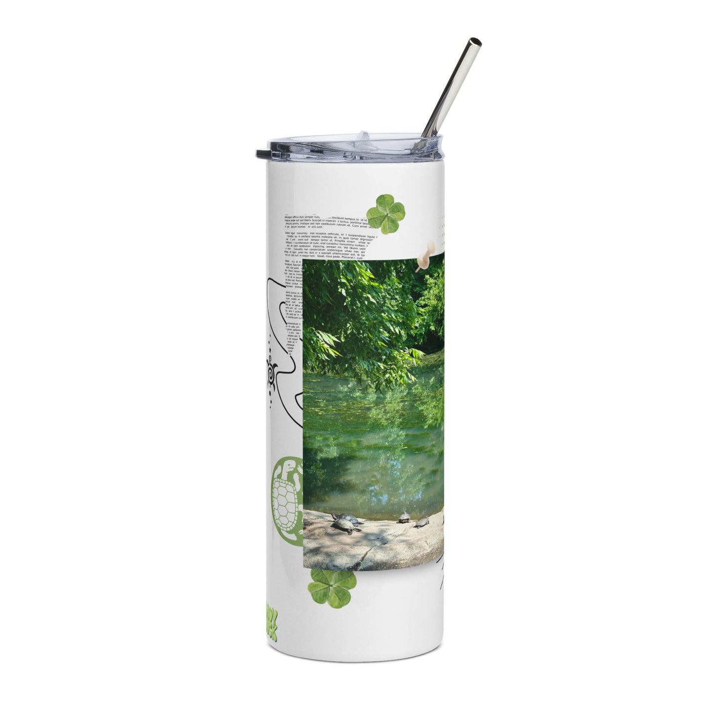 central park. stainless steel tumbler