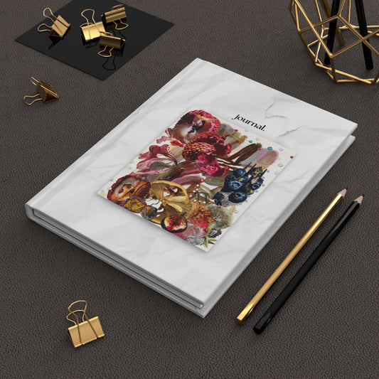 dry fruit. hardcover journal