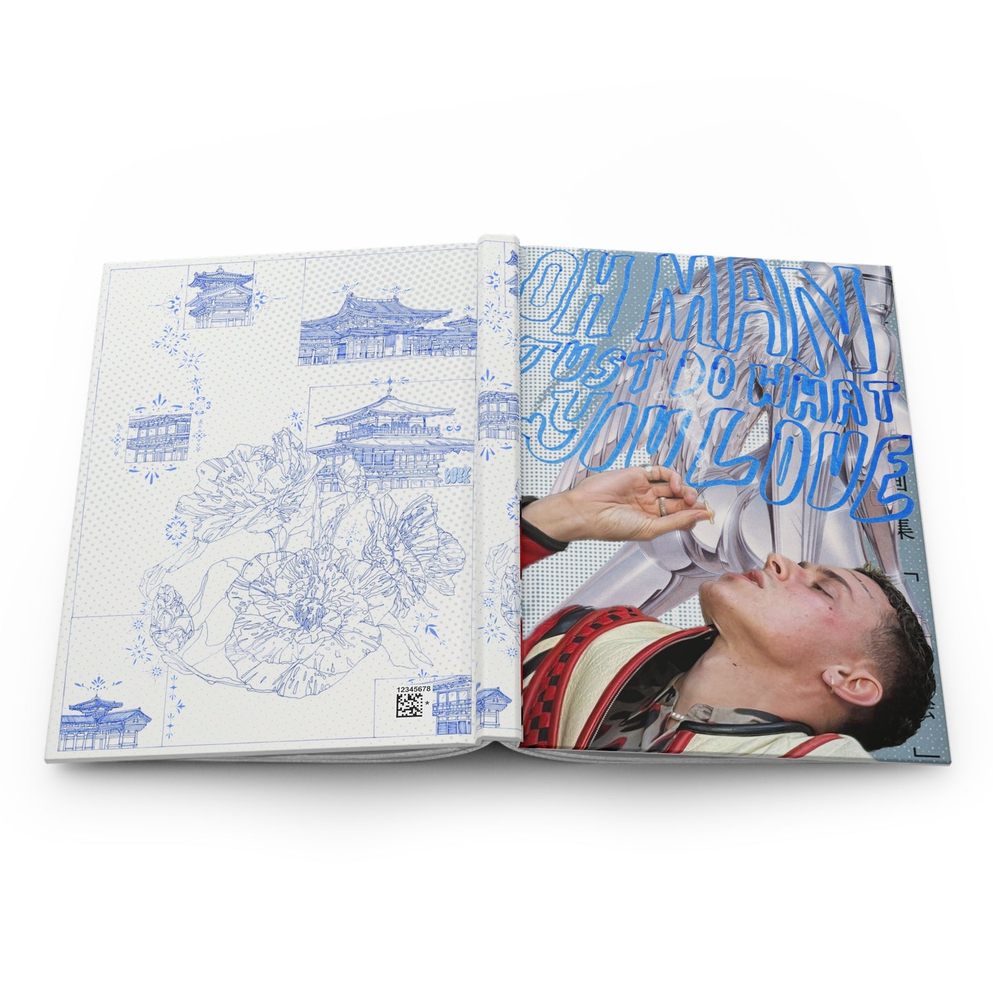 do what you love. hardcover journal