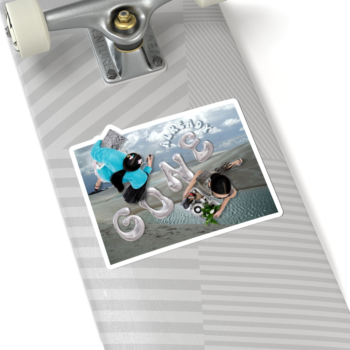 already gone. individual sticker