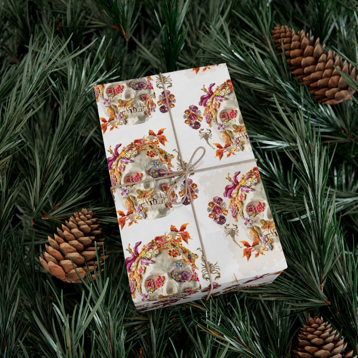 pretty coffer. giftwrap