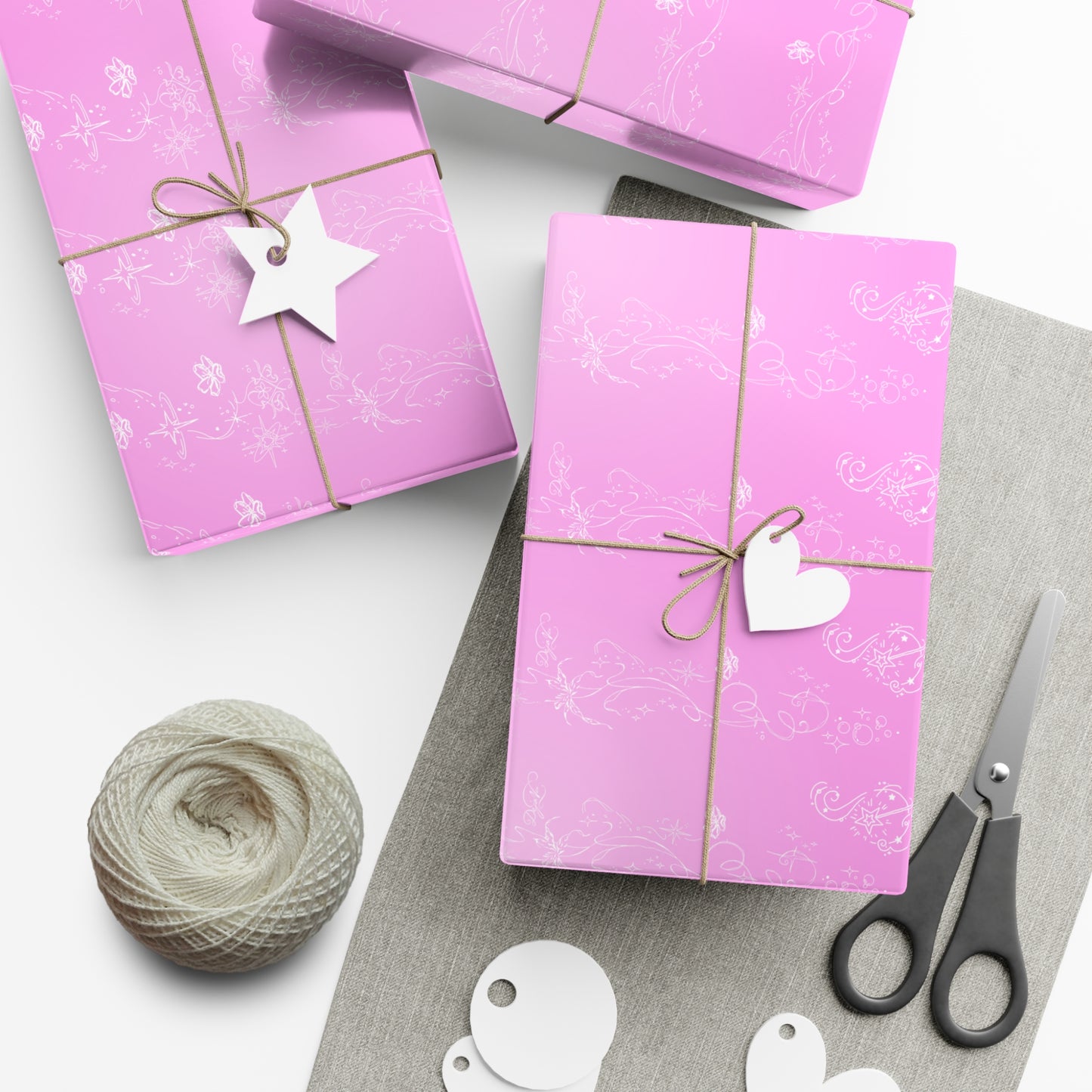 pink fairy. giftwrap