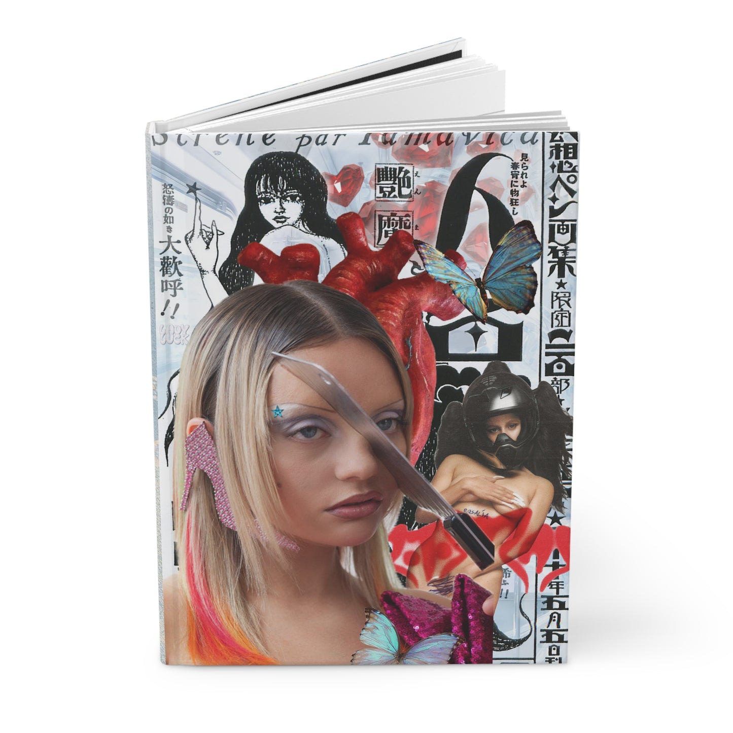 headache. hardcover journal
