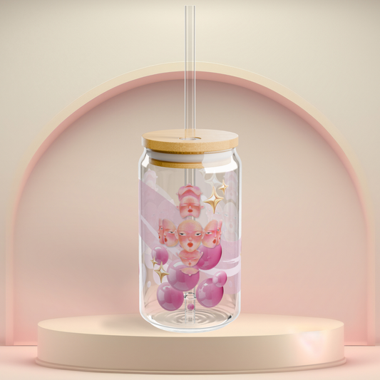 bubbly. glass sippy