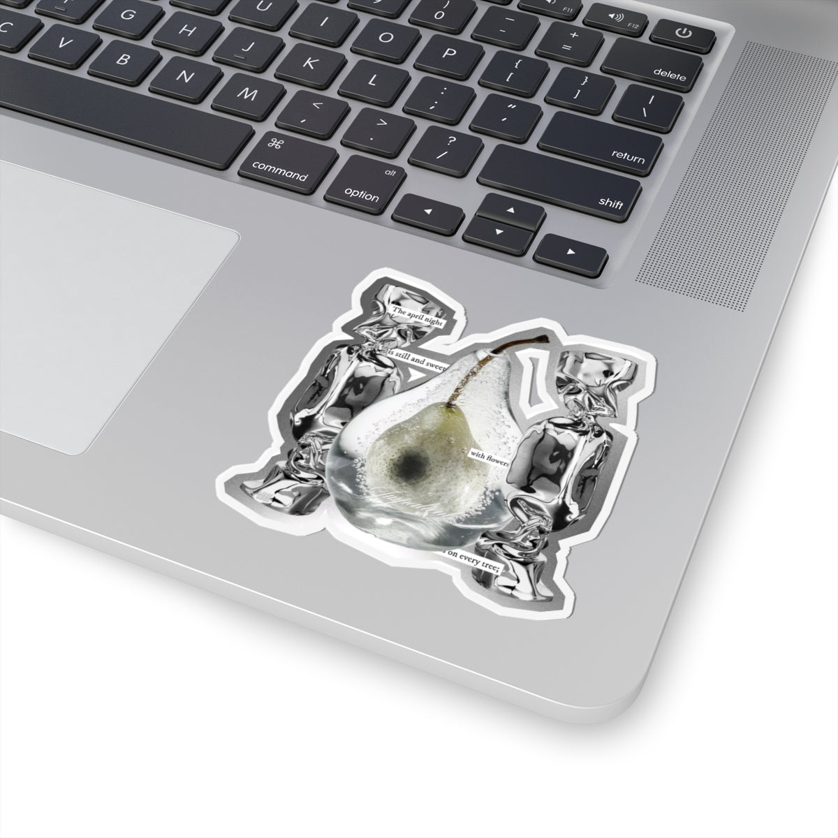 pear candy. individual sticker