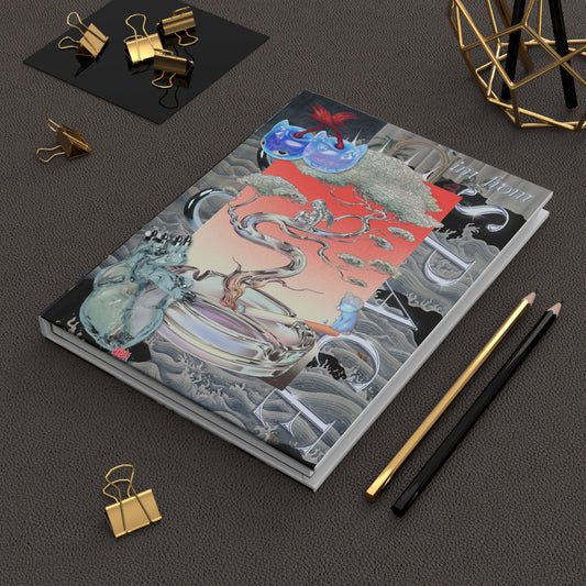 spaceboy. lined hardcover journal