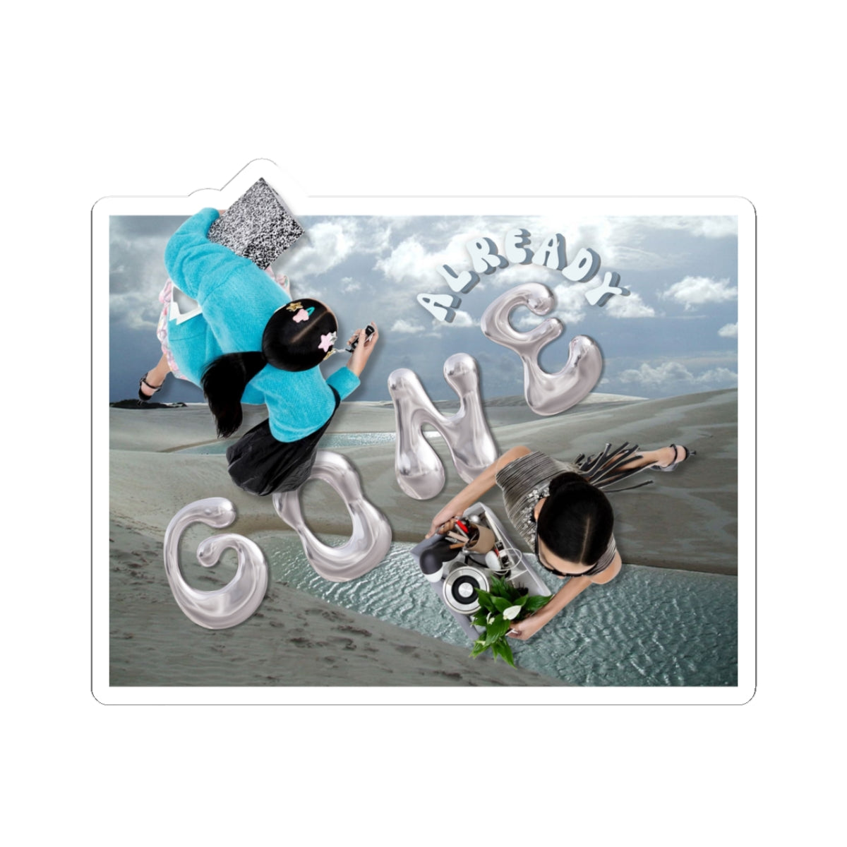 already gone. individual sticker