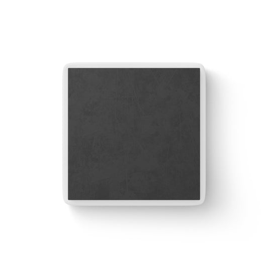 calm. porcelain magnet