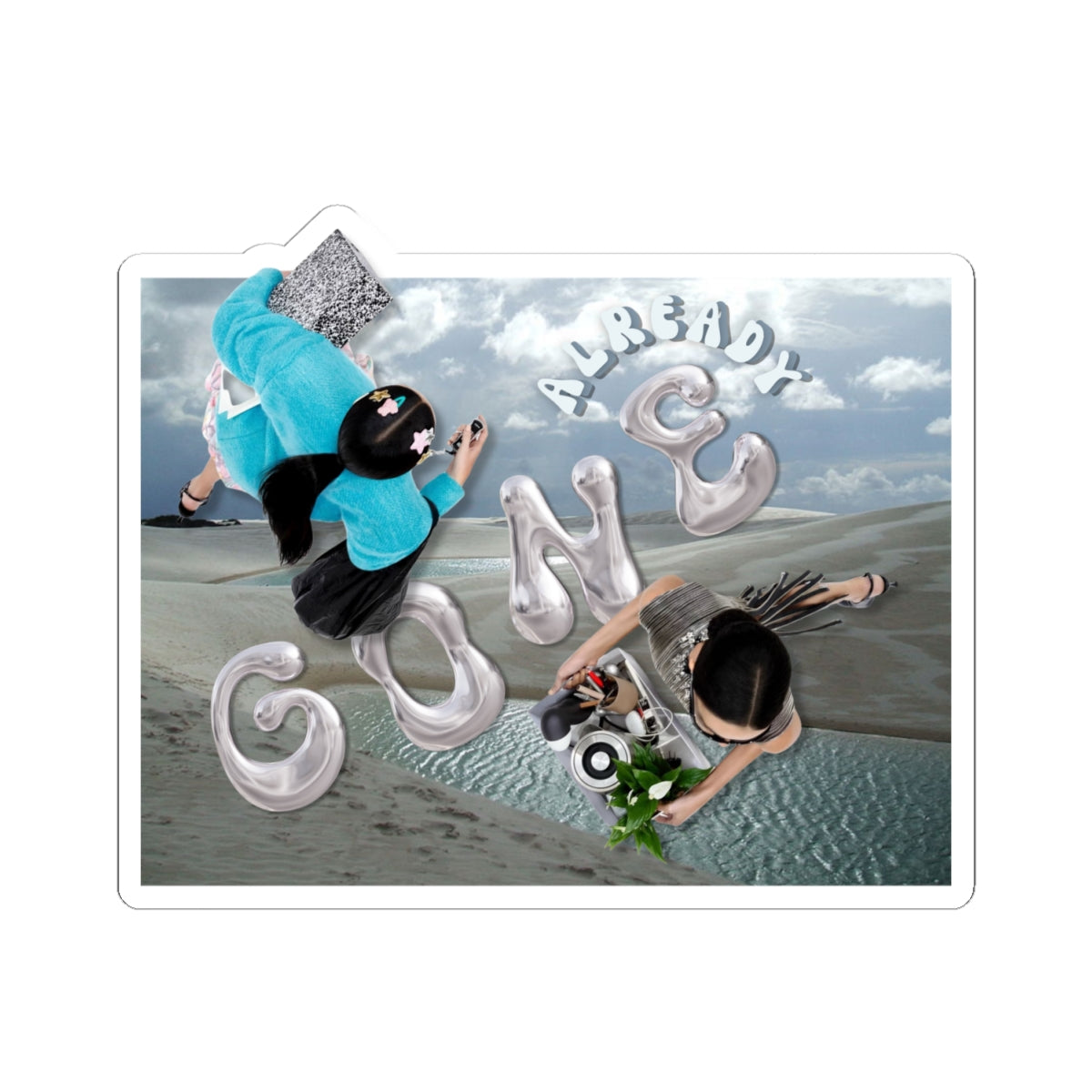 already gone. individual sticker
